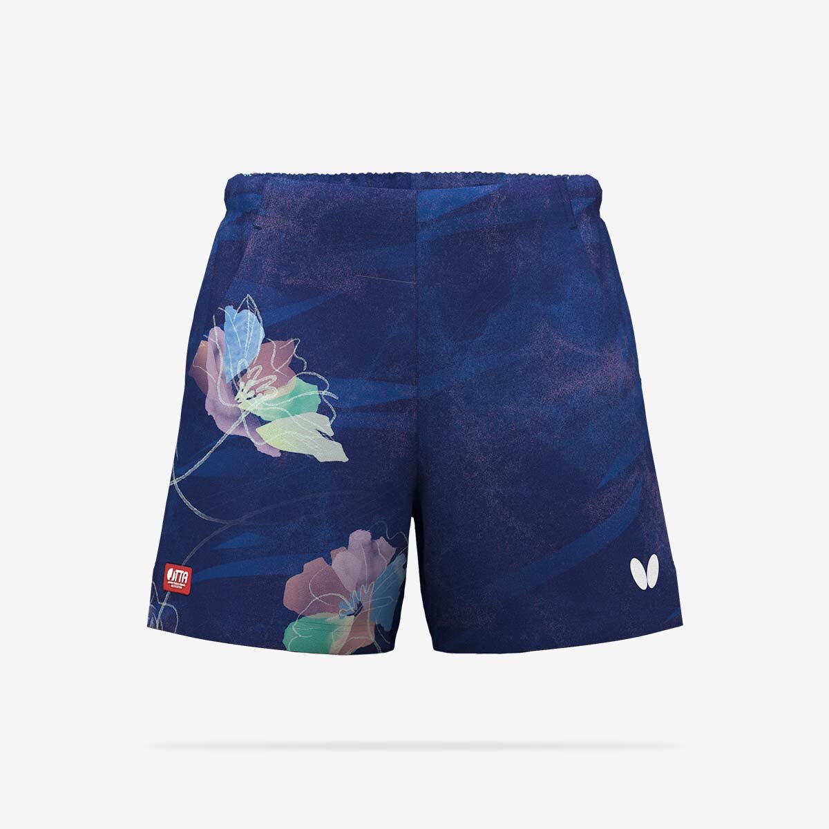 Butterfly Table Tennis - Haruneo Lady Shorts - Navy - Front